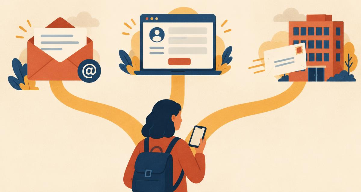 Álláskereső telefonnal, előtte három út: e-mail, online jelentkezési űrlap és postai levél